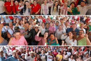 DE NORTE A SUR! GERALDINE PONCE CONFIRMA EN TERRITORIO SU VENTAJA EN LAS ENCUESTAS.