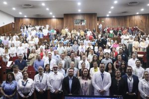 Inauguran IMSS y SNTSS Sección XXIV Foro Internacional de Salud Mental en Nayarit.