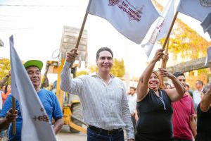 Arranca ampliación de drenaje en la colonia Diana Laura, en San Vicente.