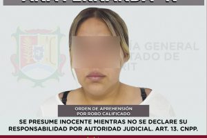 SE DA CUMPLIMIENTO A UNA ORDEN DE APREHENSIÓN POR ROBO CALIFICADO.