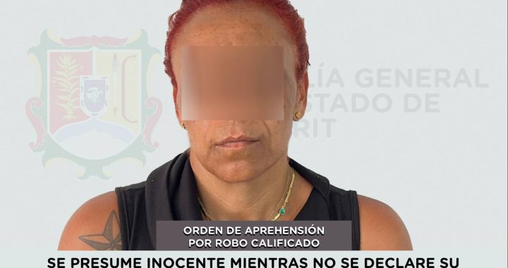 DETENIDA PROBABLE RESPONSABLE DE ROBO CALIFICADO.