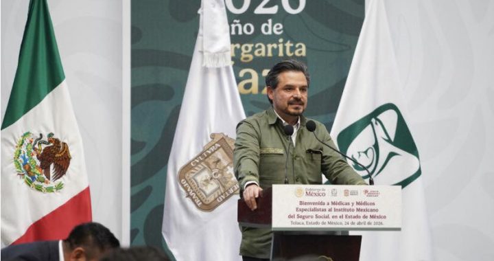 IMSS en Edomex es grande y se fortalece con incorporación de mil 123 médicas y médicos especialistas ;  Zoé Robledo .
