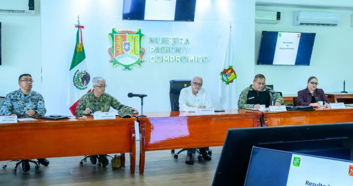 Miguel Ángel Navarro mantiene trabajo permanente por la seguridad de Nayarit.