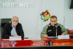 Miguel Ángel Navarro fortalece la paz y la seguridad con trabajo coordinado entre instituciones.