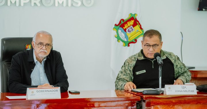 Miguel Ángel Navarro fortalece la paz y la seguridad con trabajo coordinado entre instituciones.