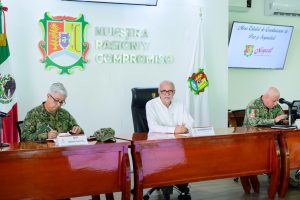 Miguel Ángel Navarro fortalece la coordinación por la paz y el bienestar en Nayarit.