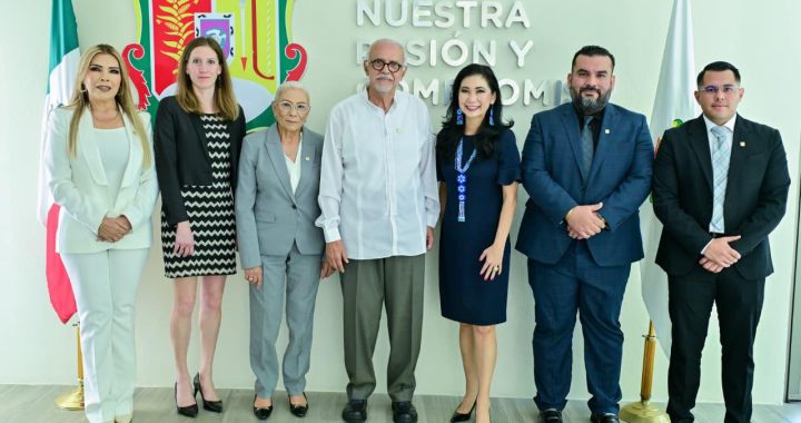 Recibe Miguel Ángel Navarro a representantes del PNUD para fortalecer agenda de transparencia y gobernanza en Nayarit.