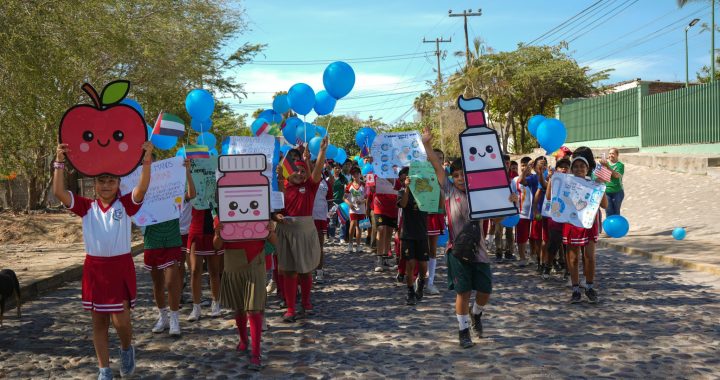 Inicia en Bahía de Banderas la Semana Nacional de Salud con caminata por el bienestar.