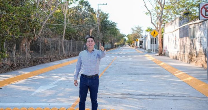 Gobierno de Bahía de Banderas entrega nueva vialidad en San Vicente.