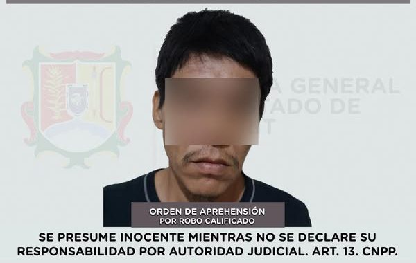 CAPTURADO EN TUXPAN POR ROBO CALIFICADO.
