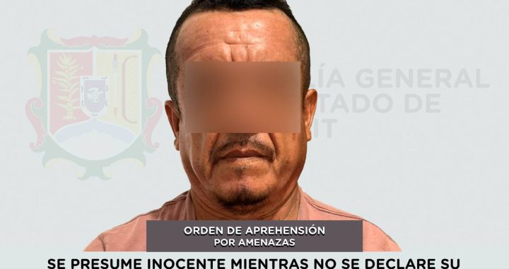 APREHENDIDO EN ROSAMORADA POR EL DELITO DE AMENAZAS.