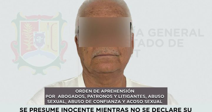 CAPTURADO POR ABUSO SEXUAL, ACOSO SEXUAL, ABUSO DE CONFIANZA Y DELITO DE ABOGADOS, PATRONOS Y LITIGANTES.
