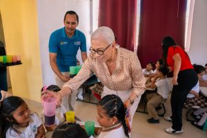 Beatriz Estrada promueve espacios dignos y seguros para niñas y niños de Bahía de Banderas.