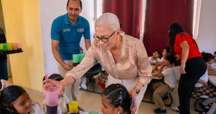 Beatriz Estrada promueve espacios dignos y seguros para niñas y niños de Bahía de Banderas.