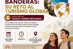 Convocan a estudiantes a conferencia sobre turismo global en Bahía de Banderas.