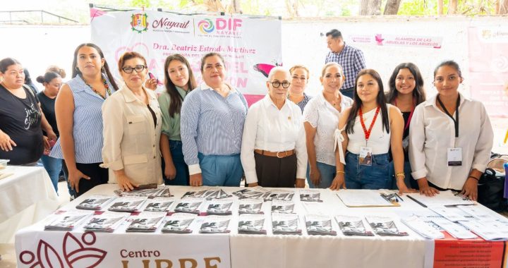 Beatriz Estrada lleva bienestar, esperanza y atención cercana a las familias de Tuxpan.