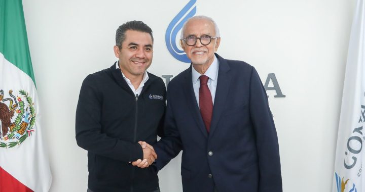 Miguel Ángel Navarro revisa con CONAGUA proyectos estratégicos para el desarrollo de Nayarit.