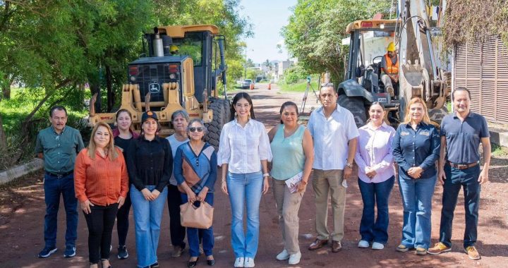 Geraldine Ponce cumple compromisos y transforma la colonia Juventud con nuevas obras.
