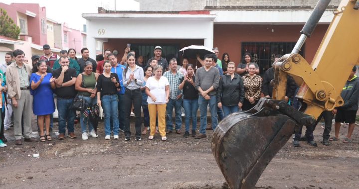 Geraldine Ponce cumple compromisos y arranca nueva obra en Valle Verde Conalep