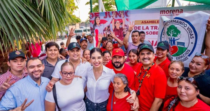 “¡Gobernadora!”;  Santiago Ixcuintla va con Geraldine Ponce .
