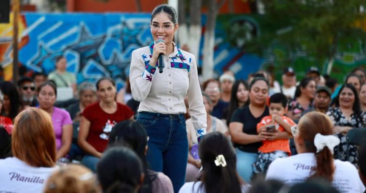 Geraldine Ponce mejora servicios e infraestructura urbana con nuevas obras para Tepic.