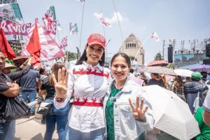 CONSENSO EN NAYARIT ; ANDREA NAVARRO RESPALDA LLAMADO A LA UNIDAD DE GERALDINE PONCE Y PÁVEL JARERO.