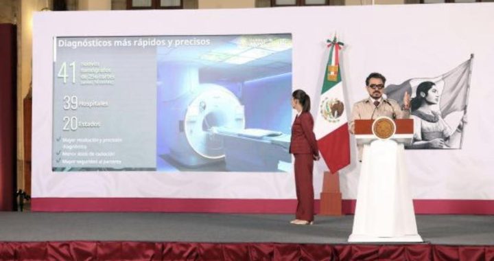 Innovación y tecnología en el IMSS transforma vida de personas con mejores diagnósticos y tratamientos ; Zoé Robledo .