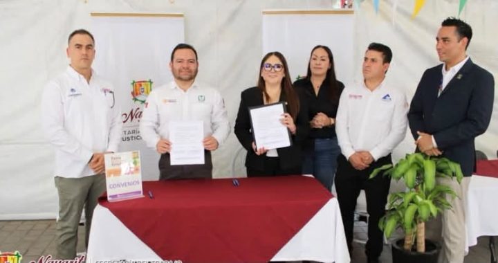 Firman IMSS y Secretaría del Trabajo convenio para impulsar la formalización del empleo en Nayarit.