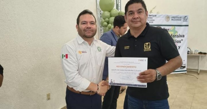 Capacita IMSS Nayarit a operadores vehiculares para fortalecer la seguridad vial.
