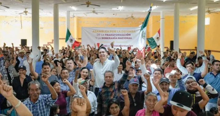 Jomulco se suma a Héctor Santana y a la Defensa de la Transformación.