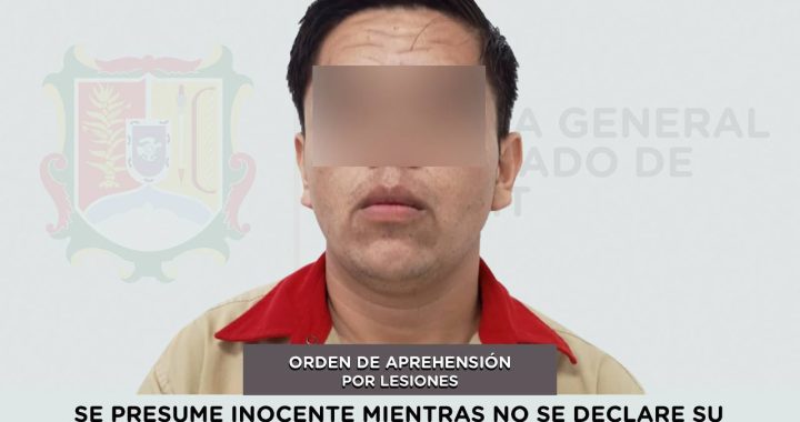 EJECUTA FGEN ORDEN DE APREHENSIÓN POR EL DELITO DE LESIONES.