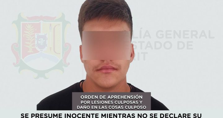 APREHENDIDO POR LESIONES CULPOSAS Y DAÑO EN LAS COSAS CULPOSO.