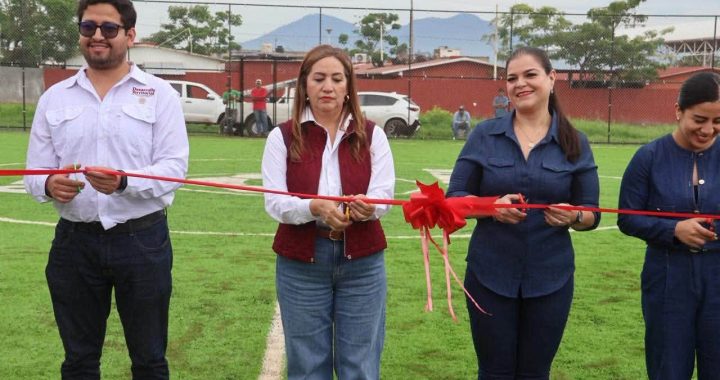 Con más infraestructura deportiva seguimos fortaleciendo los espacios públicos; BS