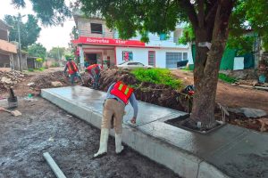 Avanza obra priorizada por vecinos en la colonia San Juanito.