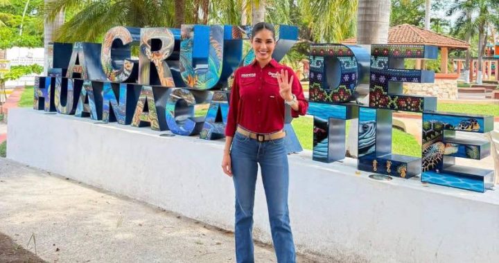 LLEGA GERALDINE PONCE A BAHÍA DE BANDERAS PISANDO FUERTE.
