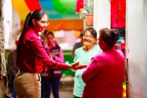Ixtlán del Río pide a Geraldine Ponce llevar la Transformación Verdadera al municipio.