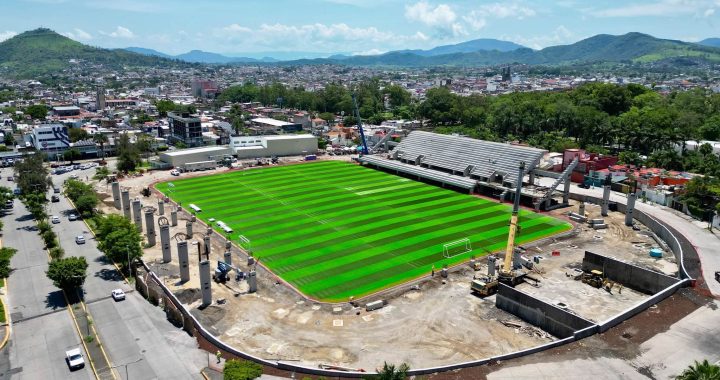 Avanza construcción del Centro Cultural, Arte y Deporte “Nicolás Álvarez Ortega” en Tepic