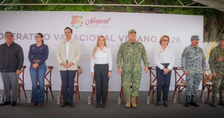 Gobierno de Nayarit pone en marcha el Operativo Vacacional Verano 2026.