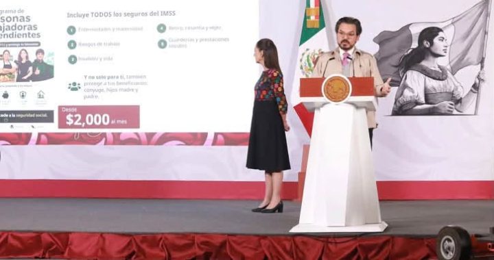 Alcanza empleo cifra histórica en junio con 22 millones 779 mil 707 puestos de trabajo afiliados al IMSS.