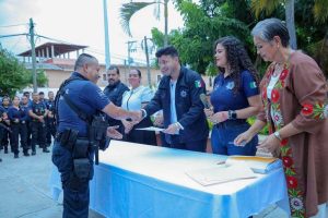 Gobierno de Bahía de Banderas garantiza mayor respaldo a elementos de Seguridad Ciudadana y Tránsito Municipal.