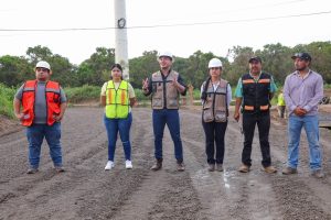Supervisa Israel Santillán avance de la obra en El Tondoroque.