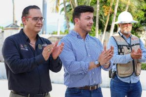 Gobierno de Bahía de Banderas entrega histórica obra de acceso al CECyTEN de San Juan de Abajo.