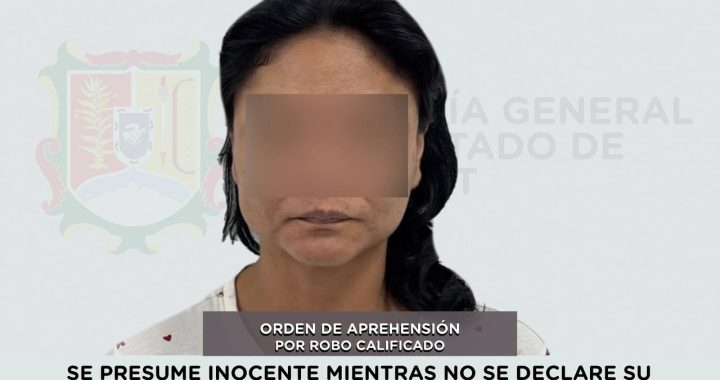 SE LE CUMPLIMENTA ORDEN DE APREHENSIÓN POR EL DELITO DE ROBO CALIFICADO.