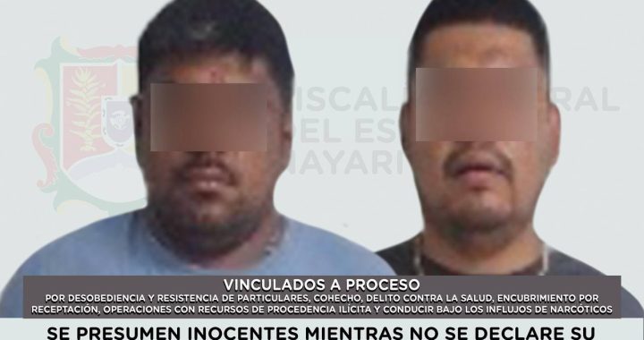 VINCULAN A PROCESO A DOS PERSONAS POR NARCOMENUDEO, COHECHO Y OTROS DELITOS.