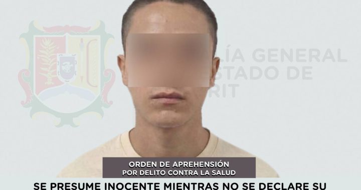 SE LE EJECUTA ORDEN DE APREHENSIÓN POR POSESIÓN DE ESTUPEFACIENTES.