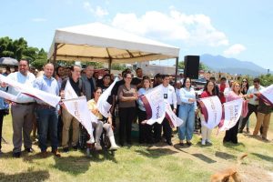 Arranca la construcción del Parque Villas del Roble; Blanca Simancas .