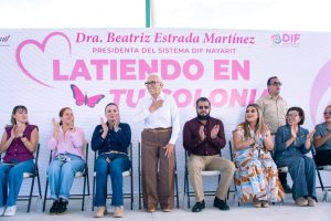 Beatriz Estrada atendió las necesidades de las familias de la colonia 3 de Julio.