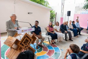 Miguel Ángel Navarro y Beatriz Estrada inician ciclo escolar 2026-2027 en el CENDI DIF.