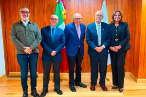 Miguel Ángel Navarro acuerda acciones con el Gobierno de México para fortalecer los servicios de salud en Nayarit.