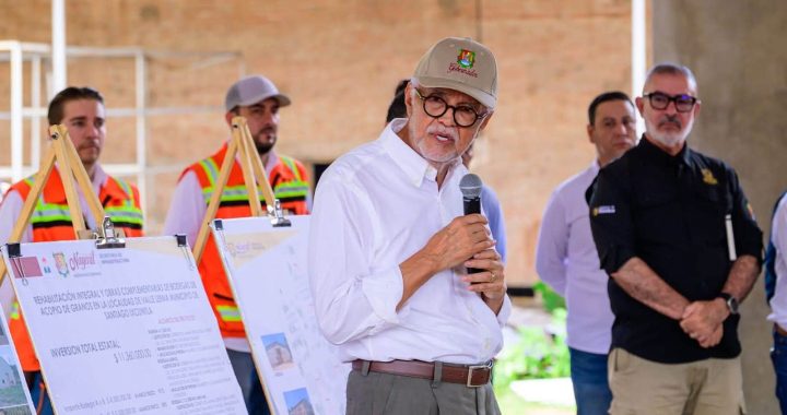 Miguel Ángel Navarro y Beatriz Estrada fortalecen infraestructura para el almacenamiento y comercialización de granos en Nayarit.